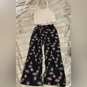 Beach pants and top